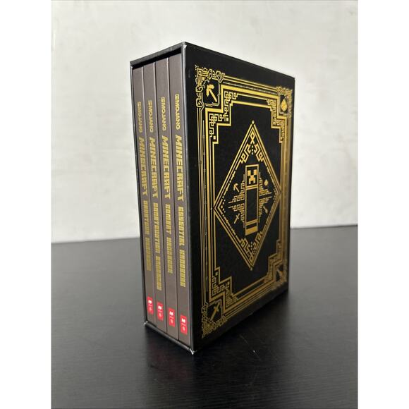 Minecraft The Complete Handbook Collection Box Set Of 4 Hardcover Books - Picture 1 of 11